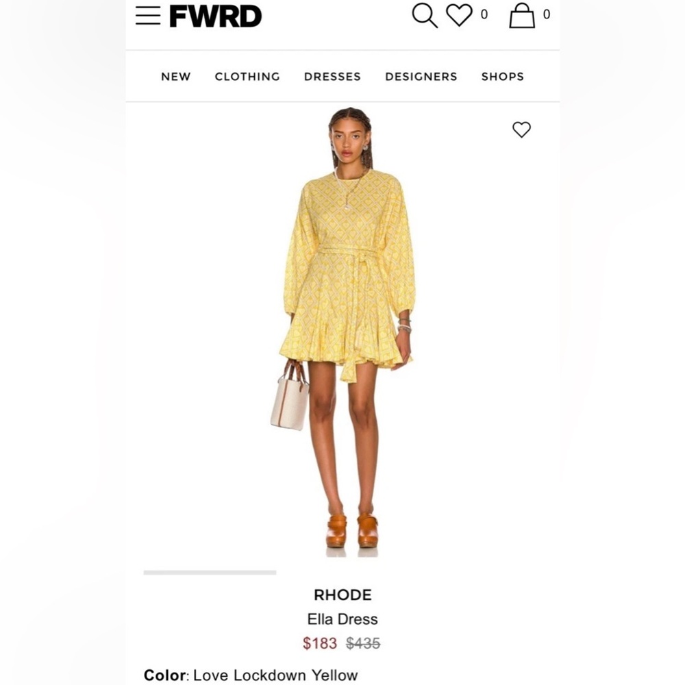 RHODE Ella Dress XS